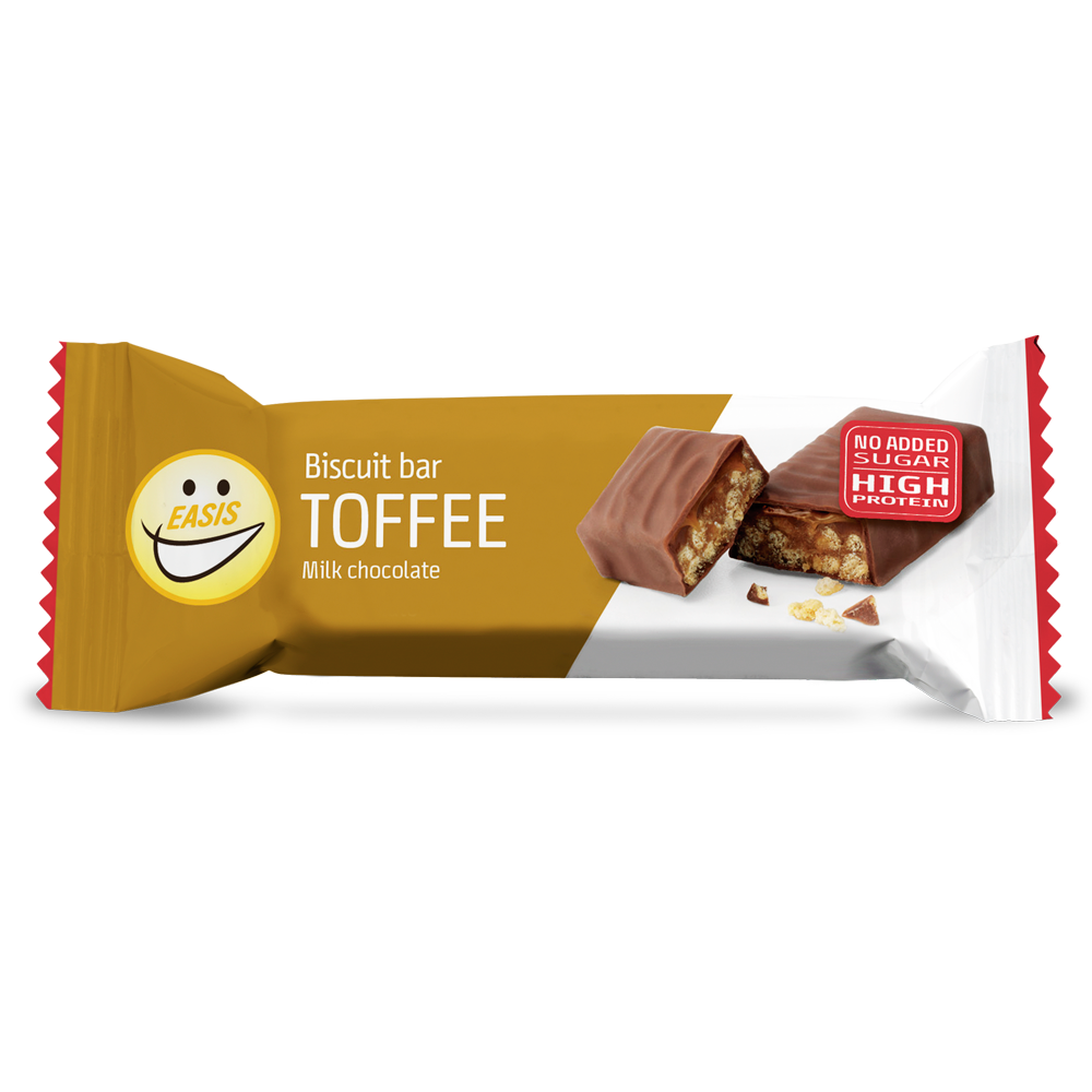 Biscuit bar — Toffee